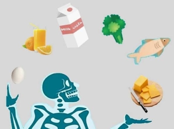 تغذية مريض هشاشة العظام نظام غذائي يومي